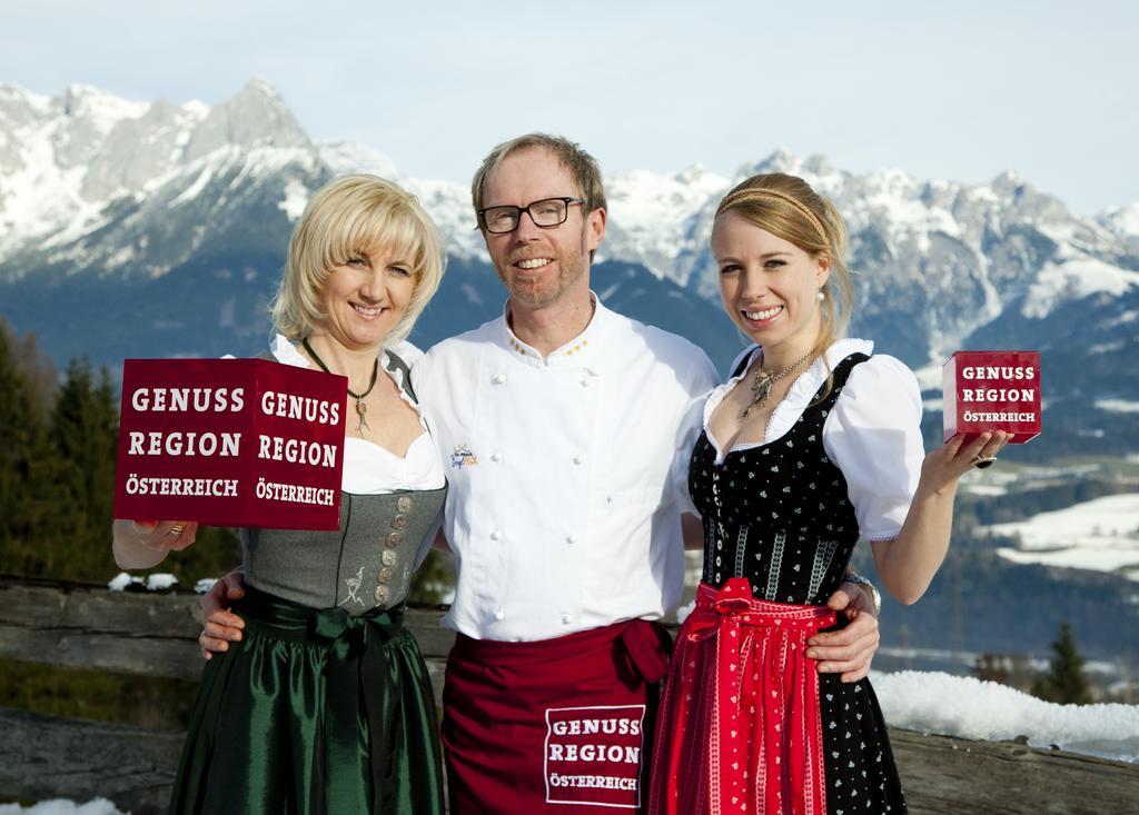 Hotel Und Alpen Apartments Mit Sauna - Buerglhoeh Bischofshofen Zewnętrze zdjęcie